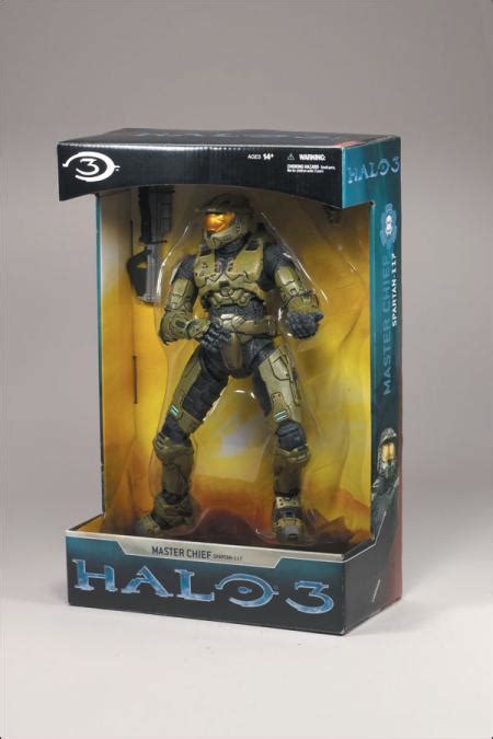 12 Inch Tall Master Chief Halo 3 Action Figure Mcfarlane Toys