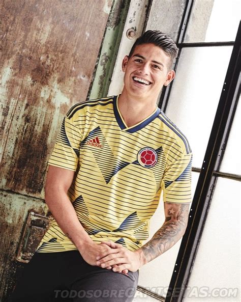 camiseta adidas colombia copa américa 2019 todo sobre camisetas camiseta de colombia james