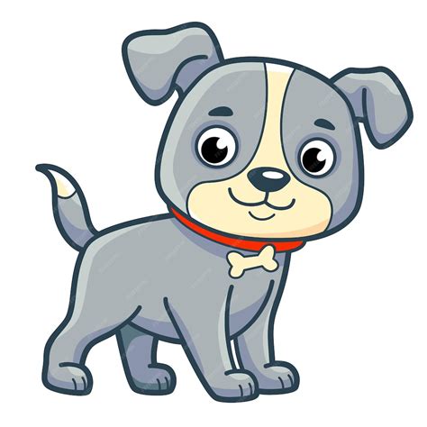 Premium Vector Cute Dog Cartoon Dog Clipart Vector Illustration