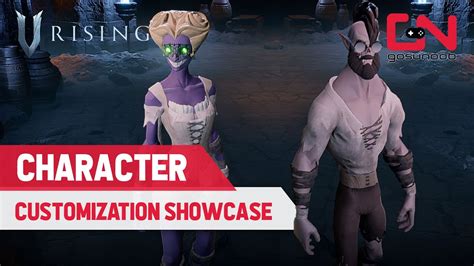 V Rising Character Customization Female And Male Showcase With Founder
