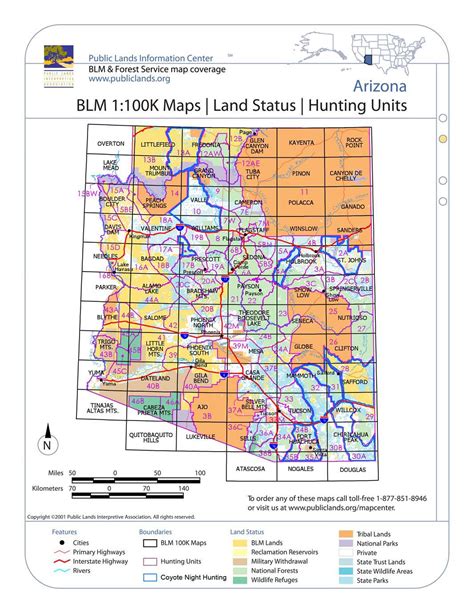 Arizona Map Hunting Units