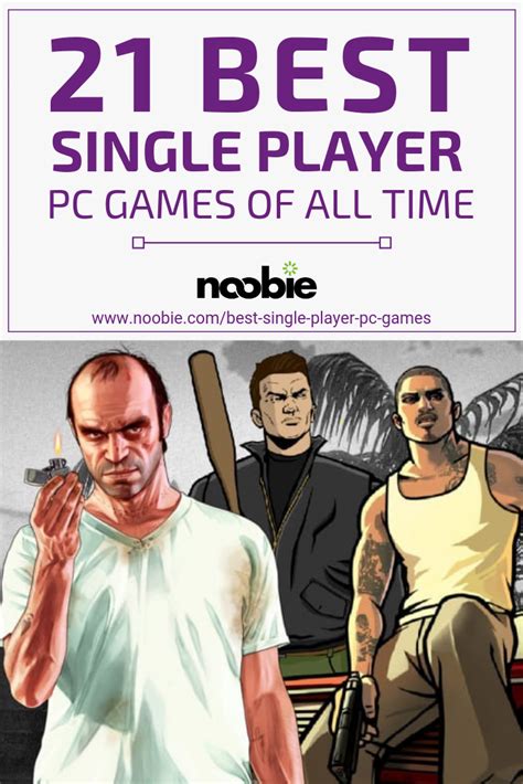 25 Best Single Player Pc Games Of All Time Infographic Artofit