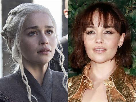 Emilia Clarke Dyes Hair Blonde To Match Daenerys On Game Of Thrones