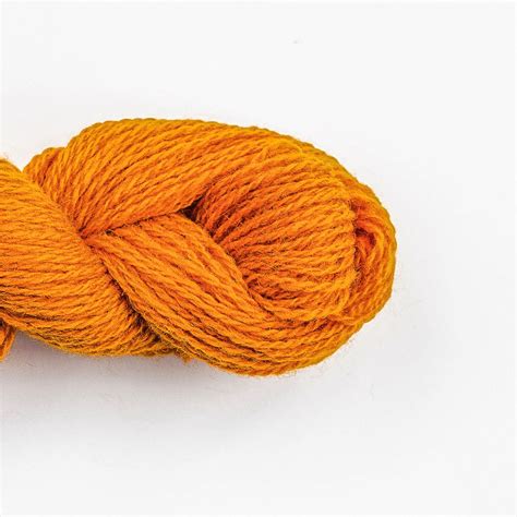 Wool Yarn100 Natural Knitting Crochet Craft Supplies Orange