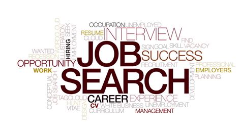 Job Search Animated Word Cloud Stock Footage Video 100 Royalty Free 20987347 Shutterstock