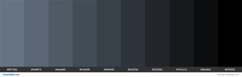 Shades X11 Color Slate Gray 708090 Hex Colorswall