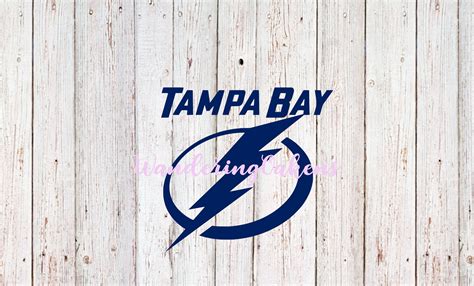 Tampa Bay Lightening SVG Cutting File For Cricut Hockey Etsy