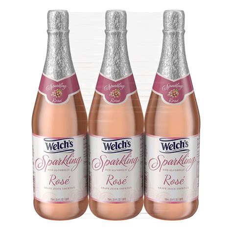 Welchs Sparkling Rose Wine 3 Pack 750ml Ja Shopeasy