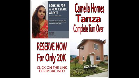 Camella Homes Tanza Camellahomes Renttoown Youtube