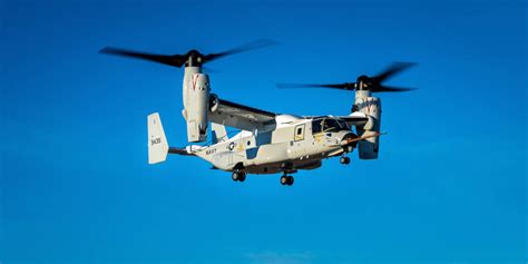 Bell Boeing Cmv 22b Osprey Successfully Completes First Flight Helicopter Industry