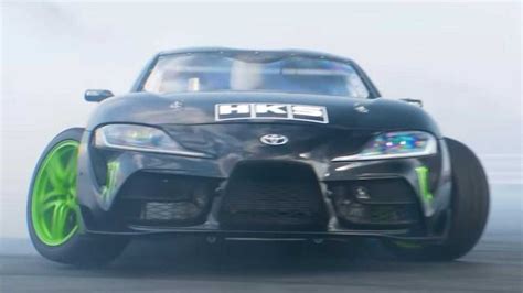 Watch 2jz Powered 2020 Toyota Supra Drifter Do Its Smoky Job