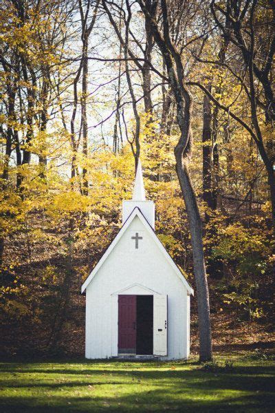 Peaceful Sunday Chapel In The Woods Old Country Churches Church