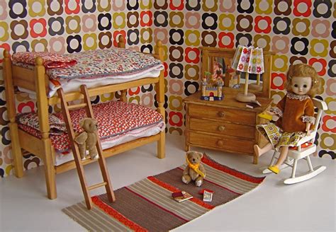 Vintage Strombecker Bunk Beds For A Vintage Betsy Mccall Doll Doll