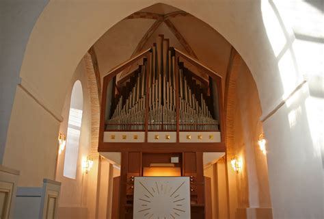 The Pipe Organ In Jørlunde Church