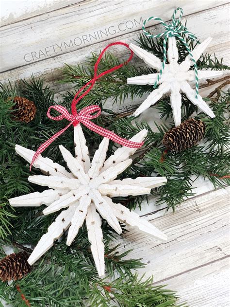 4 Handmade Tink Christmas Snowflake Ornaments Home Décor Home And Living