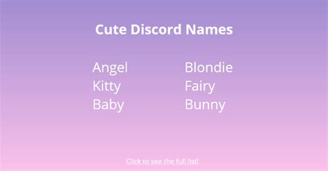 150 Cool Funny And Cute Discord Names Followchain