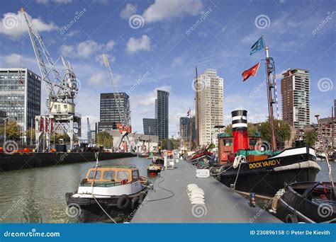 Maritime Outdoor Museum In Rotterdam Editorial Stock Photo Image Of