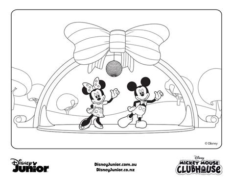 Minnie Mouse Bowtique Pages Coloring Pages