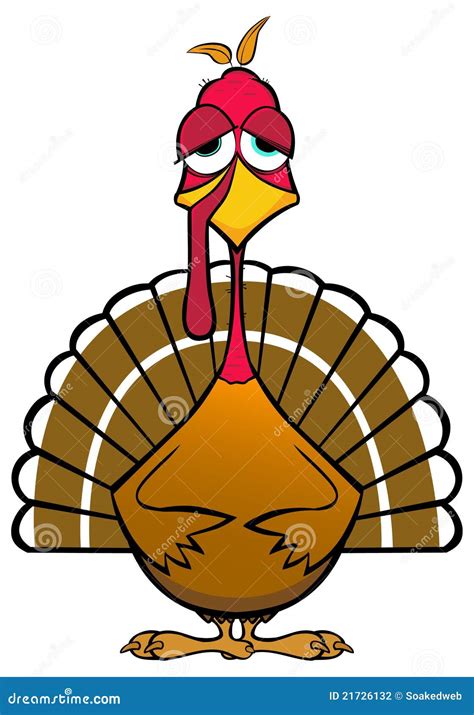 Funny Turkey Stock Illustration Illustration Of Eyes 21726132