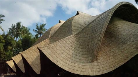 Gallery Of Roofing Systems For Bamboo Buildings 4 In 2021 Bamboo