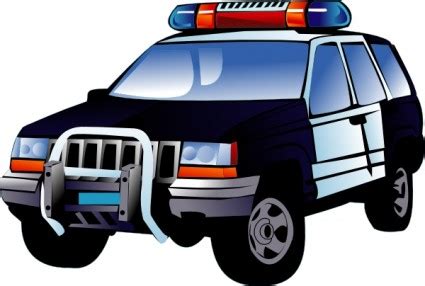 Police Car Clip Art Free Vector In Open Office Drawing Svg Svg Clipartix