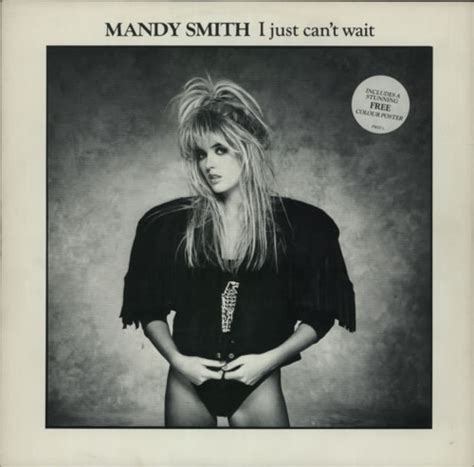 Mandy Smith I Just Cant Wait Poster Uk 12 Vinyl Single 12 Inch Record Maxi Single 51638