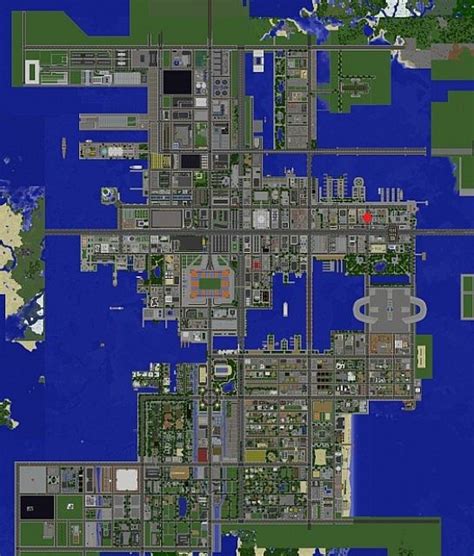 Greenfield Modern Minecraft City Map Wordpunchers Video Game Experience