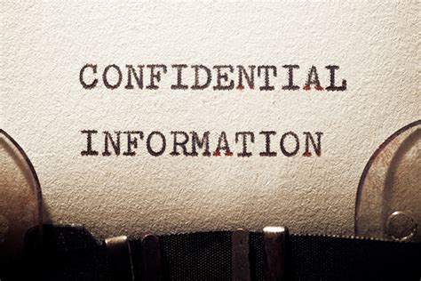 Breach Of Confidentiality Explained Caunce Ohara