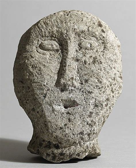 Celtic Irish Stone Head Limestone 6000 8000 Ancient Art Stone