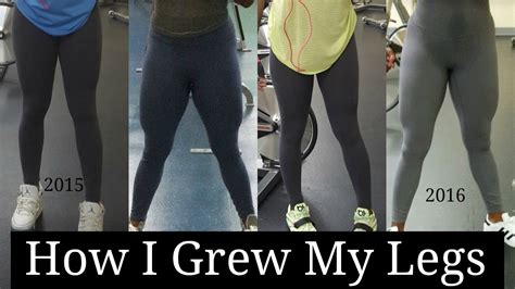 How I Grew My Legs Full Workout Killer Leg Day Youtube