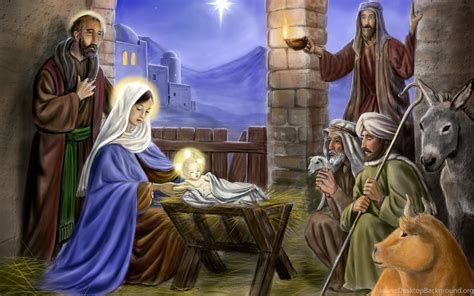 Nativity Scene Wallpaper 44 Images