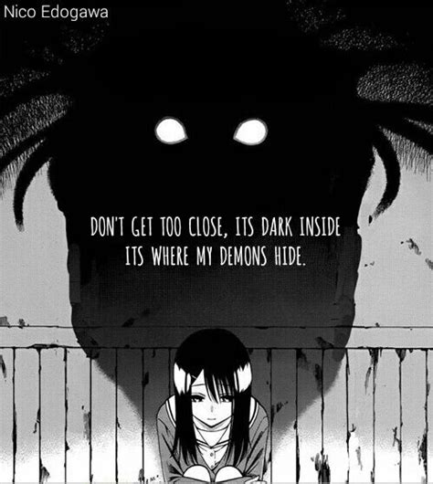 8 Best Sad Anime Quotes Images On Pinterest Sad Anime Quotes Manga