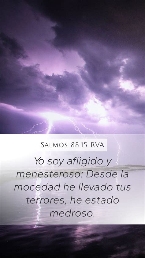 Salmos Rva Mobile Phone Wallpaper Yo Soy Afligido Y Menesteroso