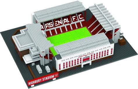Foco Football Arsenal Fc Brxlz Stadium Construction Building Toy 3d