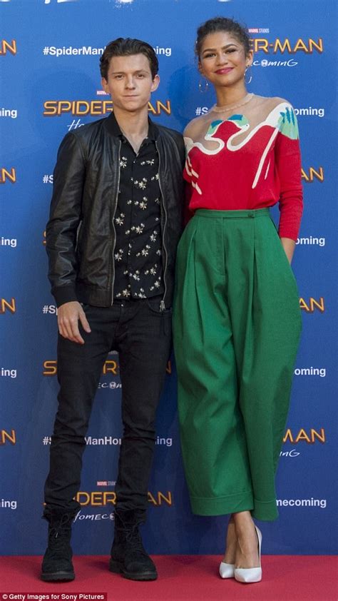 Tom holland height, weight, and body measurement details are yet to be updated. Zendaya dons jumpsuit for Spider-Man: Homecoming photocall ...