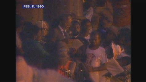 Feb 11 1990 Nelson Mandela Released From Prison Video Abc News