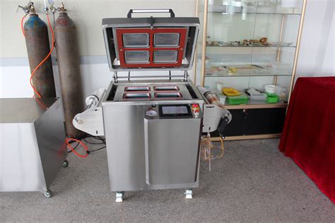 Gas packaging is a form of packaging involving the removal of air from the pack and its replacement with a single gas or mixture of gasses. BKSS-430 Manual Tray Vacuum Gas-flushing Packaging Machine ...