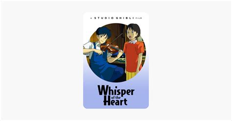 ‎whisper Of The Heart On Itunes
