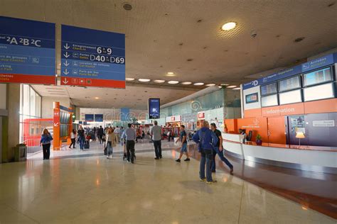 Charles De Gaulle Airport Editorial Photo Image Of Interior 95356356