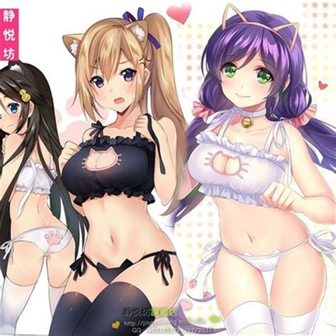 Japan Anime Lovelive Kawaii Cosplay Costume Sexy Ruffle Open Chest