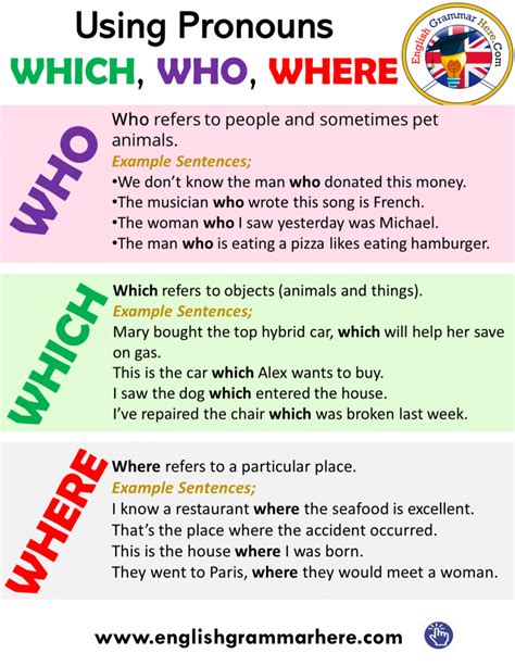 Using Who Whom Whose And Example Sentences In English English