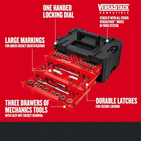 Craftsman 262 Piece Standard Sae And Metric Combination Polished