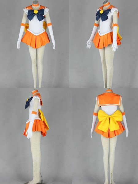 Sailor Venus Minako Aino Fighting Uniform Cosplay Costume Cosplay Costumes Sailor Venus Cosplay