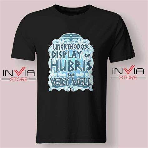Unorthodox Display Of Hubris Tshirt The Hobbit Tee Shirts S 3xl T