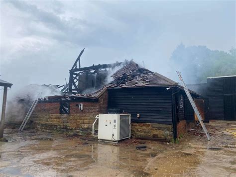 The Good Things Brewing Co Near Tunbridge Wells Destroyed By Fire After