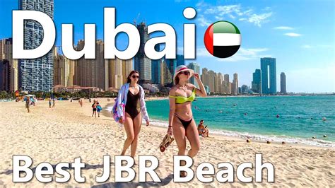 Dubai Best Jumeirah Beach JBR Walking Tour 4K YouTube