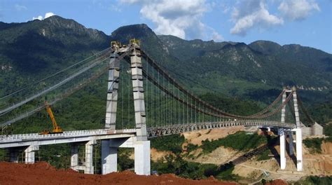 Professional Steel Truss Bridge Cable Stayed Bridges For Longest