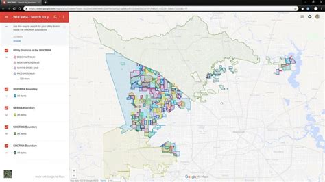 Harris County Mud District Map
