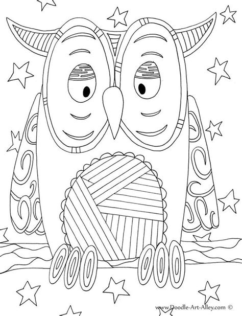 Doodle Art Alley Christmas Coloring Pages