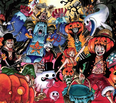 Happy Halloween By One Piece Anime Halloween Anime Anime Wallpaper